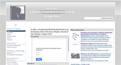 Desktop Screenshot of info-farmacia.com