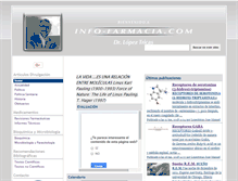 Tablet Screenshot of info-farmacia.com